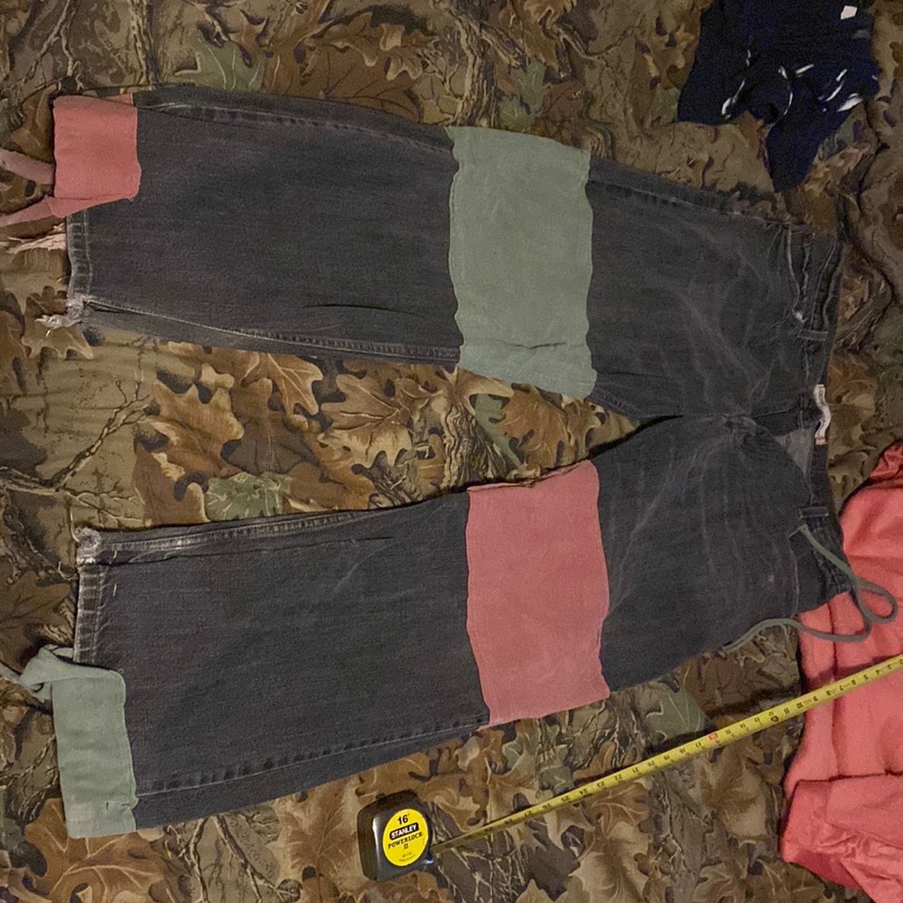 custom made hand stitched 1:1 Levi jeans